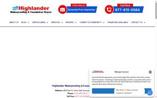 Highlander Waterproofing & Foundation Repair