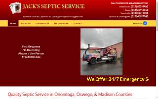 Jack's Septic Service of Oneida