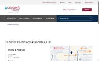 Pediatric Cardiology Associates of Syracuse website
