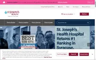 SJH Cardiology Associates website