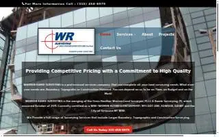 Warren Ramie Surveying website