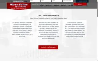 Wayne-Dalton of Syracuse website