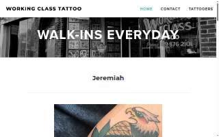 Working Class Tattoo of Syracuse