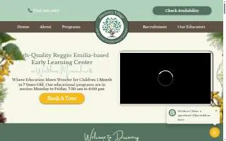 Discovery Village Childcare Center And Preschool website