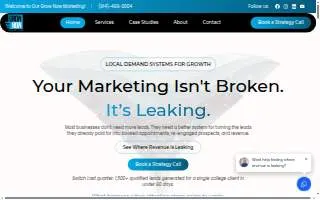 Grow Now Marketing website