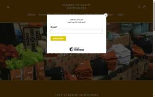 Sleepy Hollow Souvenirs