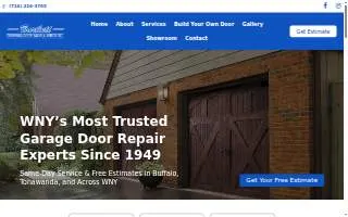 Bartlett Door Sales & Service Inc. of Tonawanda website