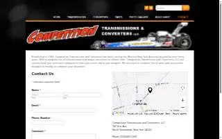 Competition Transmission Services of Tonawanda website