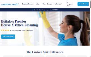 Custom Maid Cleaning