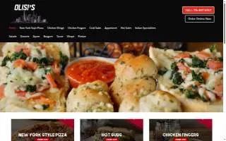 Olisi's New York Style website