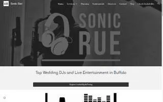 Sonic Rue website