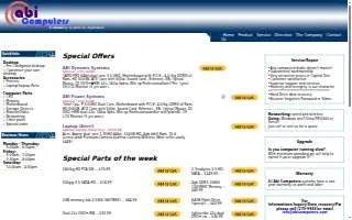 ABI Computers of Troy website