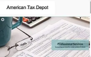 American Tax Depot of Troy website