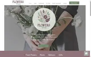 Flowers By Pesha website