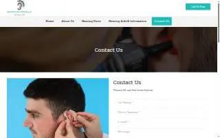 Hearing Solutions of Troy website