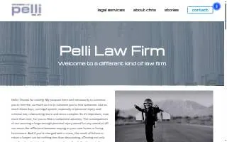 Christopher Jude Pelli, Esq. PLLC website
