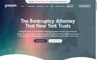 Grady BK, PLLC of Utica website