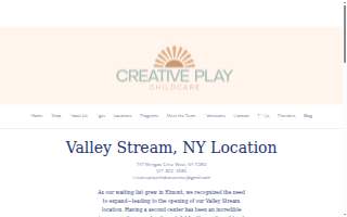 Creative Play Childcare Valley Stream