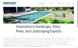 Green Valley Landscaping of Valley Stream website