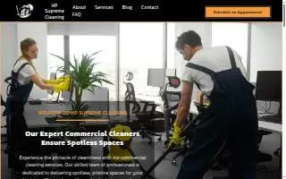 HP SUPREME CLEANING LLC website