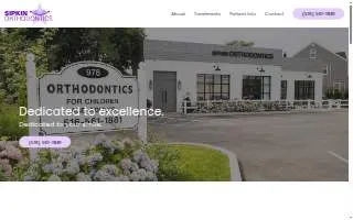 Sipkin Orthodontics: Dr. Jennifer Sipkin, DDS, PC of Valley Stream website