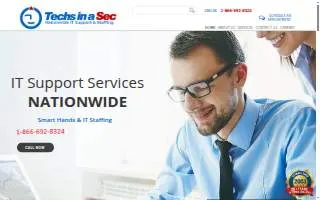 Techs In A Sec of Valley Stream website