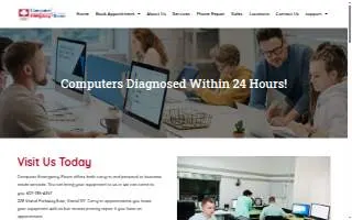 Computer Emergency Room of Vestal website