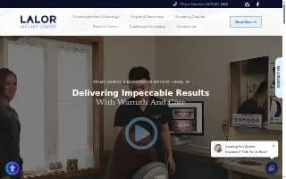 Lalor Implant Center website