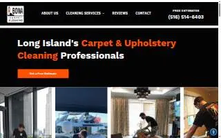 BOWA carpet cleaning of Wantagh website