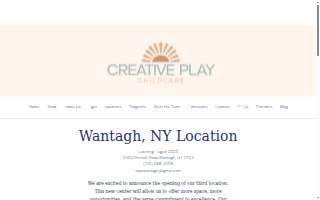 Creative Play Childcare Center Wantagh