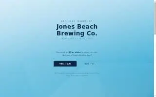 Jones Beach Brewing Co. website