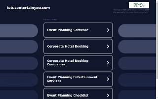 Let Us Entertain You