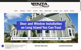 Mikita Door & Window - Long Island Door Installation of Wantagh website
