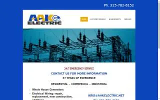 AAK Electric, LLC website