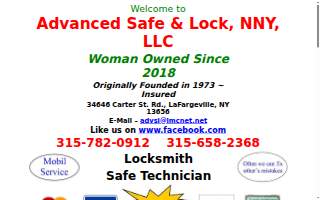 Advanced Safe & Lock,NNY,LLC