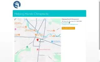 Helping Hands Chiropractic website