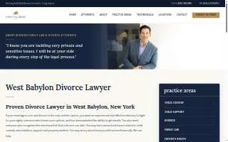 Christopher Palermo: Divorce Lawyer of West Babylon website