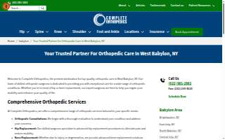 Complete Orthopedics of West Babylon