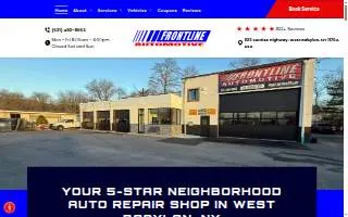 Frontline Automotive of West Babylon ny website