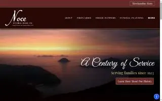 Noce Funeral Home of Babylon website