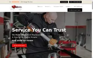 Amity Auto Glass Of Nassau website