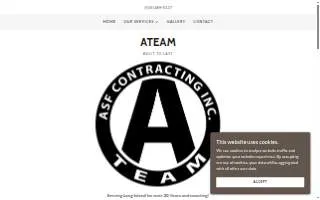 Asf Contracting INC website
