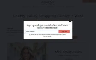 Cohen's Fashion Optical of West Hempstead website