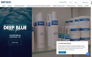Deep Blue Med Spa of West Hempstead website