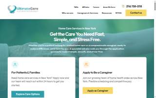 Home Care & CDPAP Caregivers In New York At Ultimate Care NY