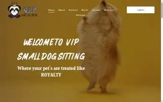 V.I.P. Small Dog Sitting of West Hempstead website