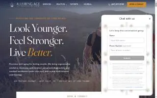 Alluring Age website