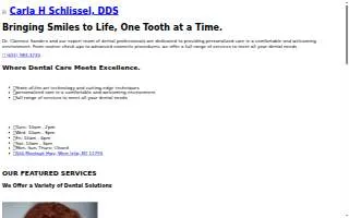 Carla H. Schlissel, DDS website