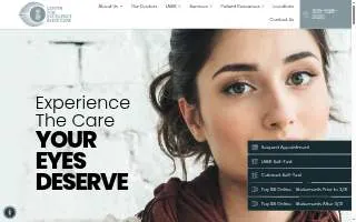 The Center for Eye Care and Optical of West Islip website