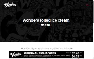 Wonders Ice Cream